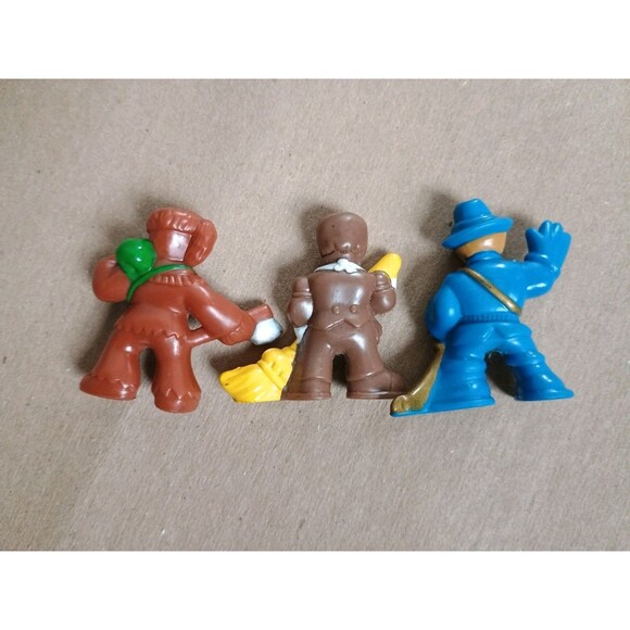 Lincoln Log Toy Figures Store Keeper Soldier Frontiersman Figures People - Picture 2 of 5